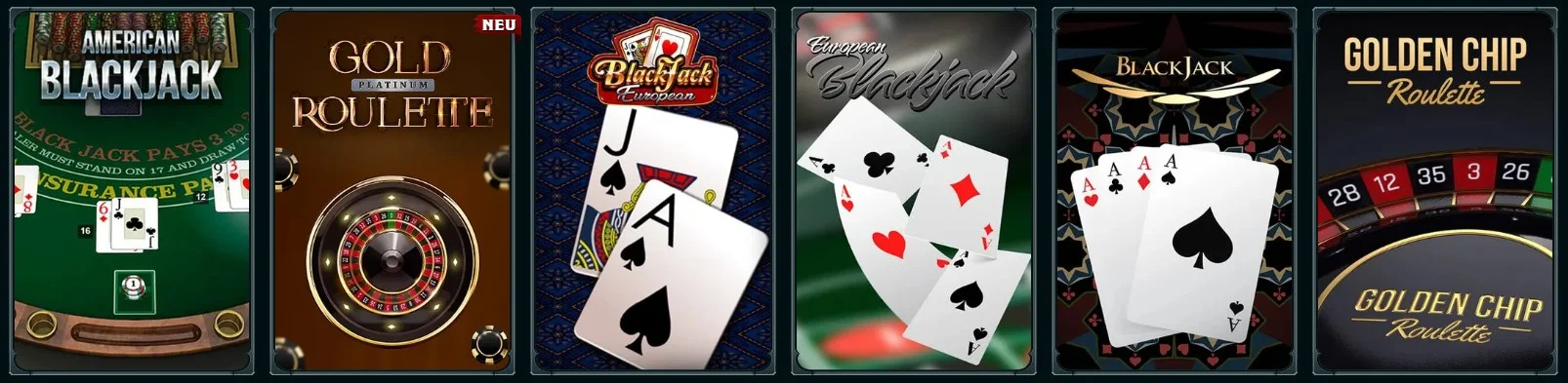 Ragnaro Casino Tafelspellen